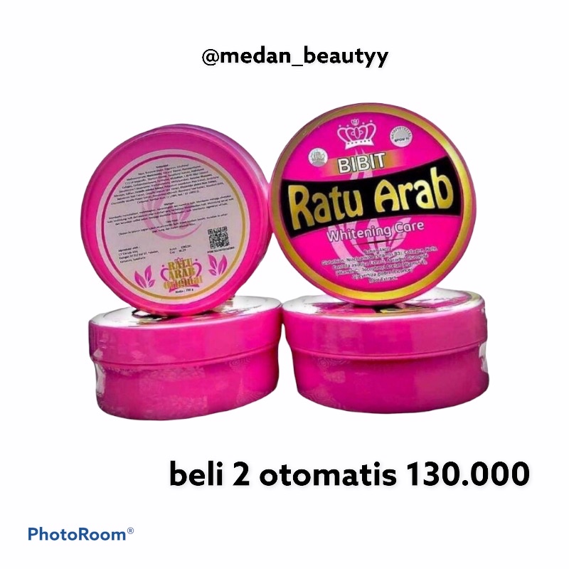 bibit ratu arab original bpom - bibit ratu arab whitening care