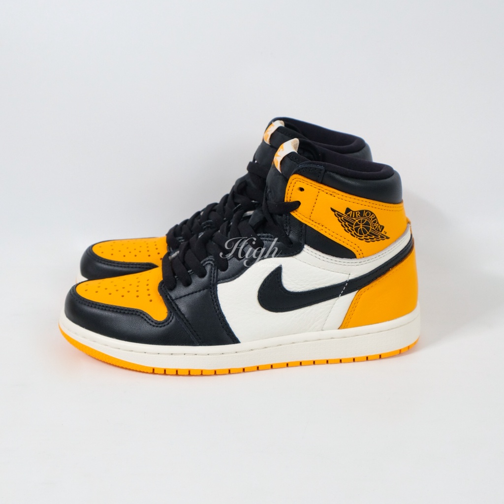 Air Jordan 1 high OG Yellow Toe (GS) 575441-711 100% Original