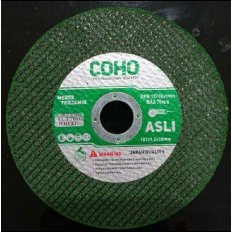 batu gerinda 4" / mata gerinda potong / cutting disk WD / CB / COHO / TORA