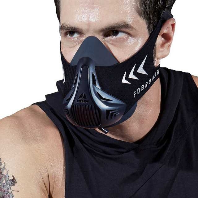 FDBRO Sport Mask 3 Masker Olahraga Elevation Training Mask 3.0, Workout Mask For Fitness Size M