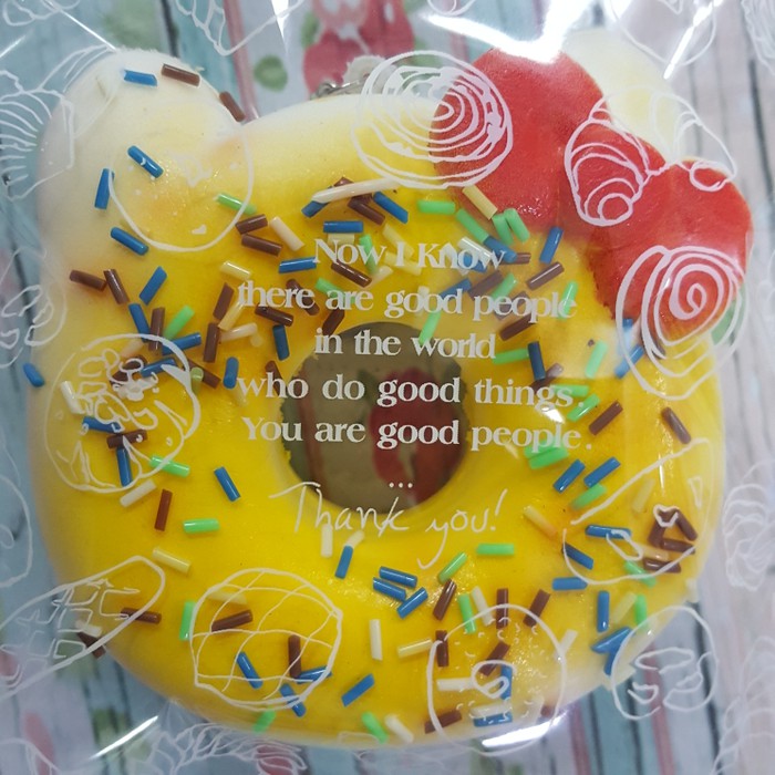 SQUISI SLOW SQUISHY MURAH JUMBO DONUT HELLO KITTY