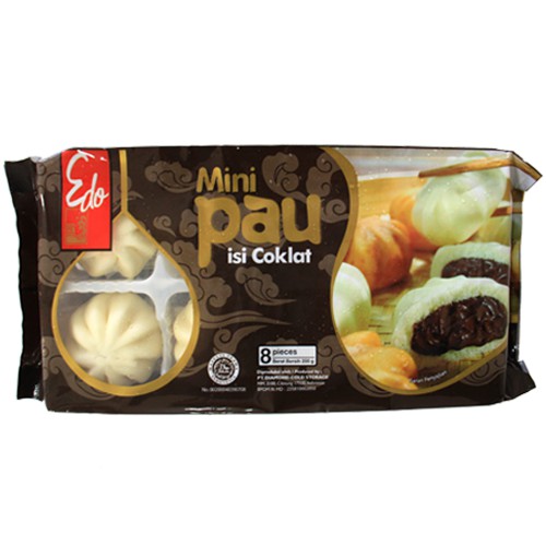 

edo mini mantau cokelat 200 gram 17 pcs