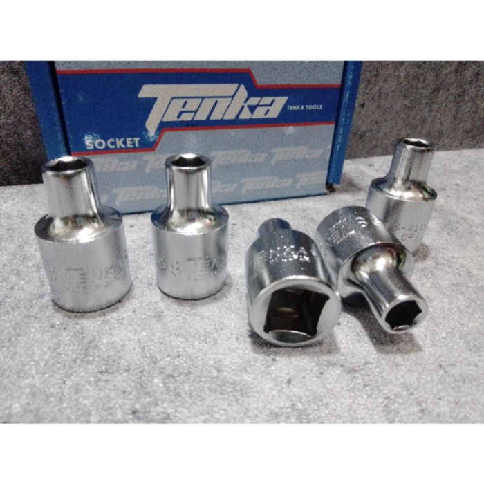 TENKA Mata Kunci Socket Tenka 1-2inch 12 PT 8 Mm