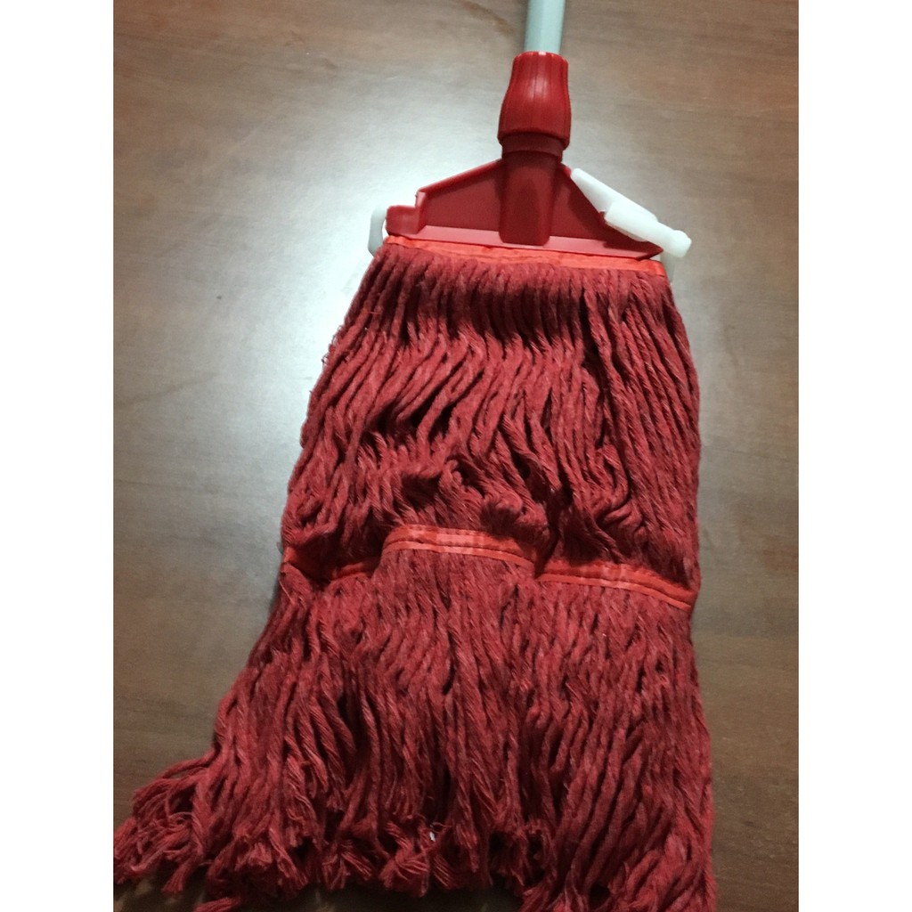 Mop Cotton 350 gram Complete Red Mop