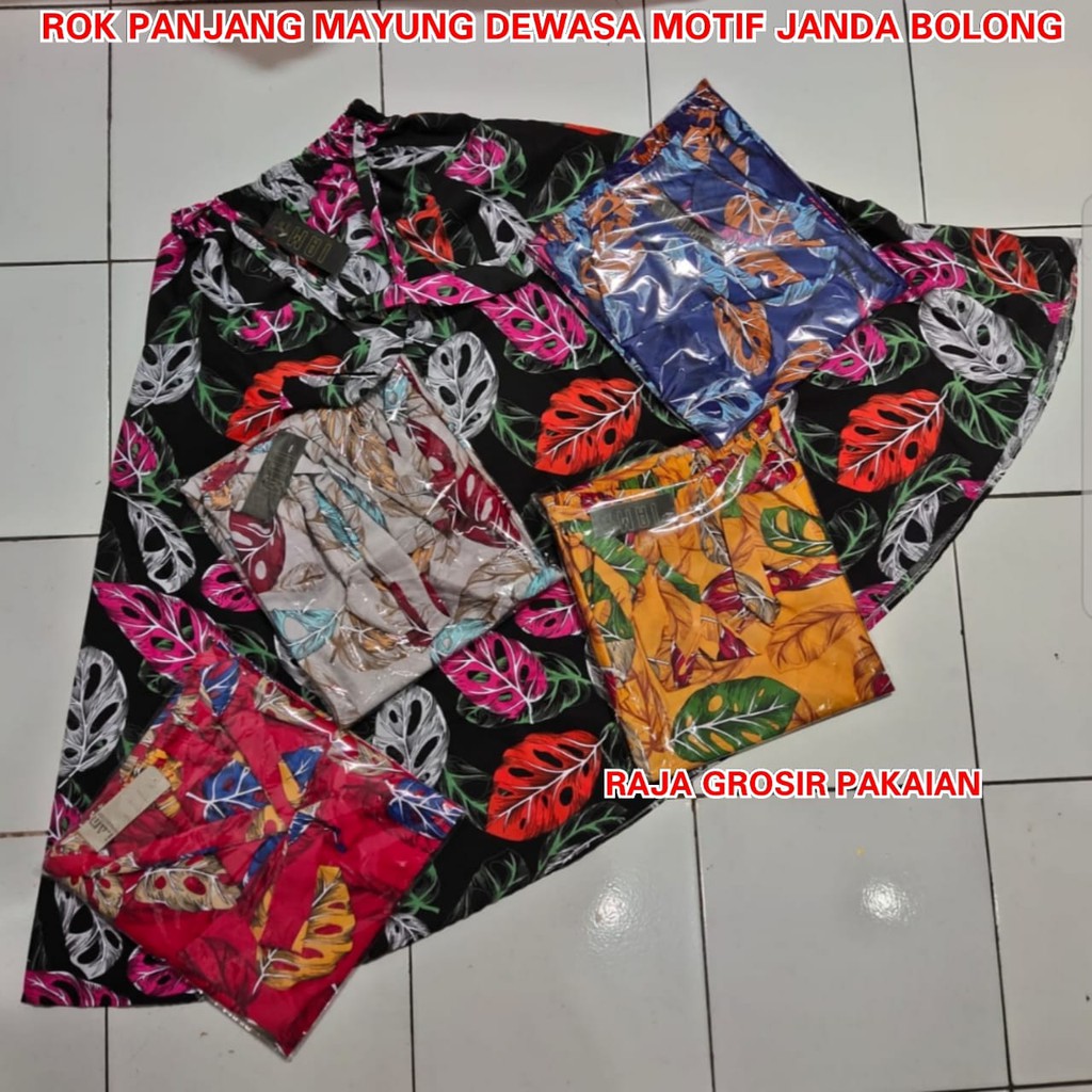 Rok Panjang Mayung Dewasa Motif Janda Bolong