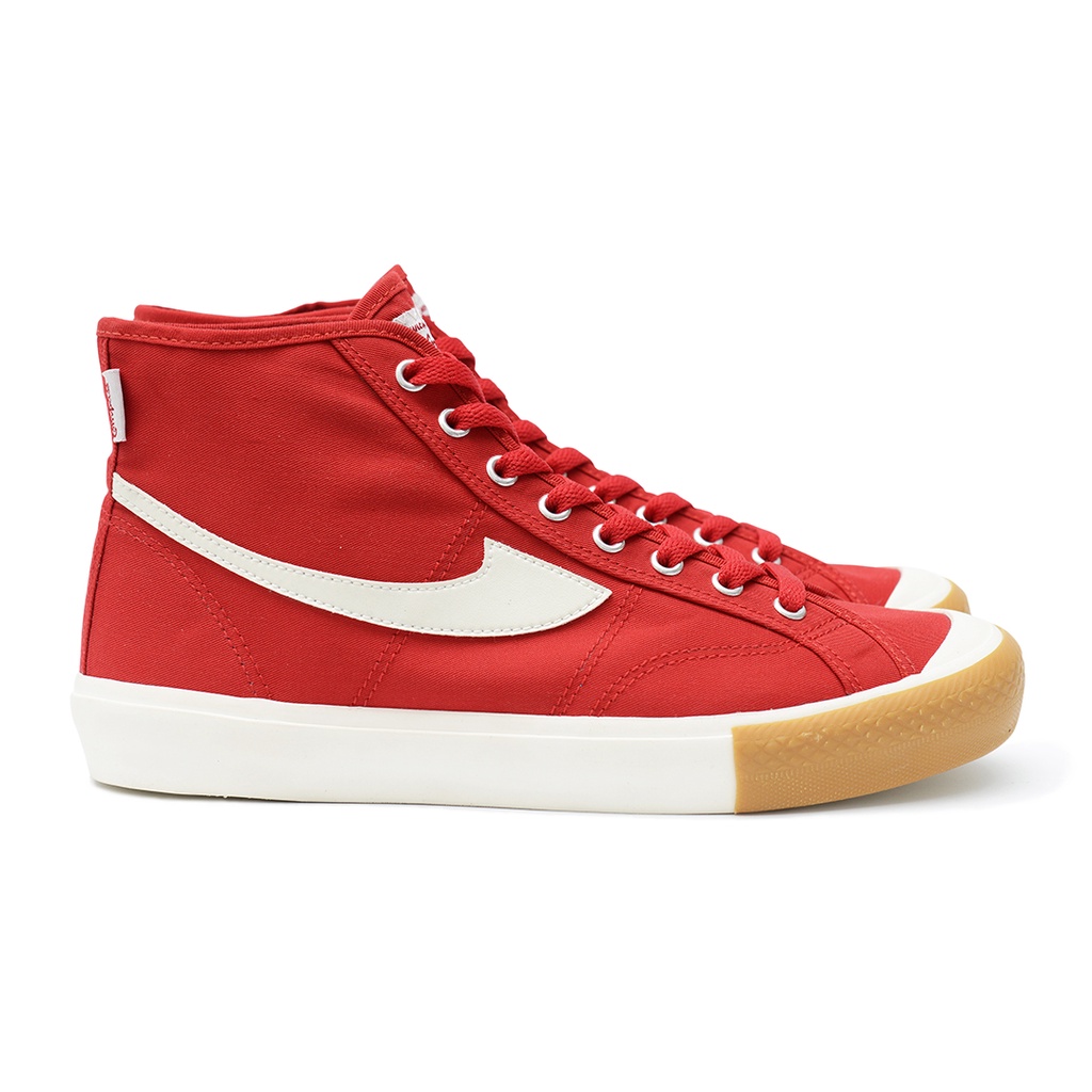 Sepatu Compass Gazelle Series Hi Low Red Gum Colour-4
