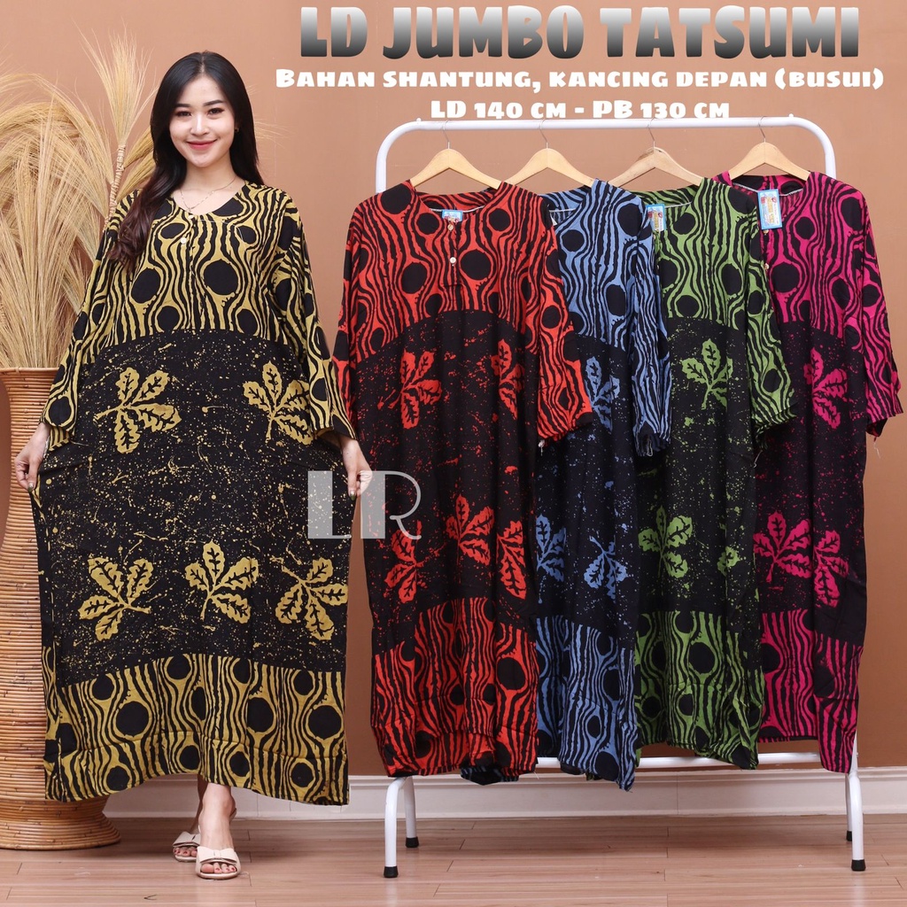 daster Jumbo Lengan Panjang TATSUMIE Busui LD 130