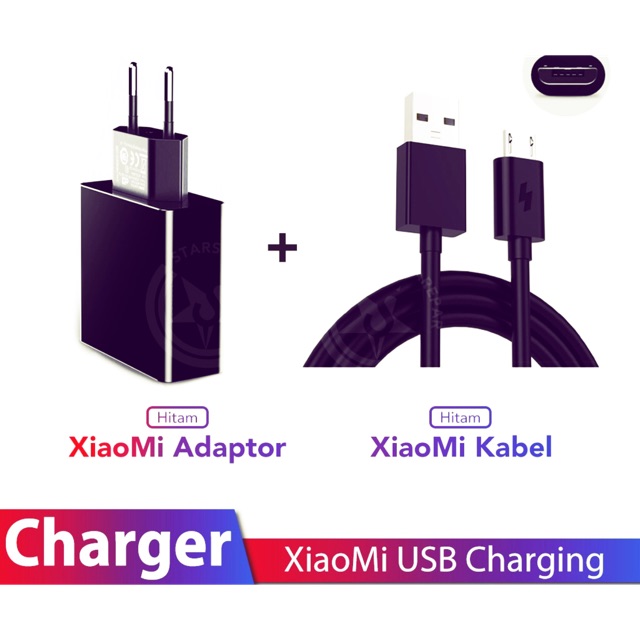 charger Xiaomi original baru 2A compatible hp lain micro usb good quality best price
