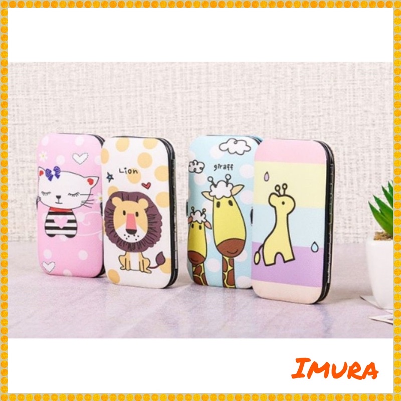 IMURA | Gunting Kuku Set 7 in 1 Menicure Pedicure