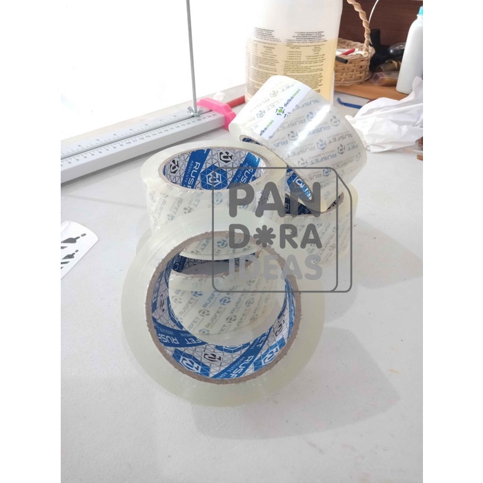 

Bergaransi Lakban Bening Rusfet 48Mm Limited
