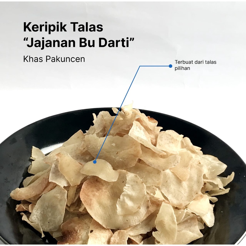 

Keripik Talas "Jajanan Bu Darti
