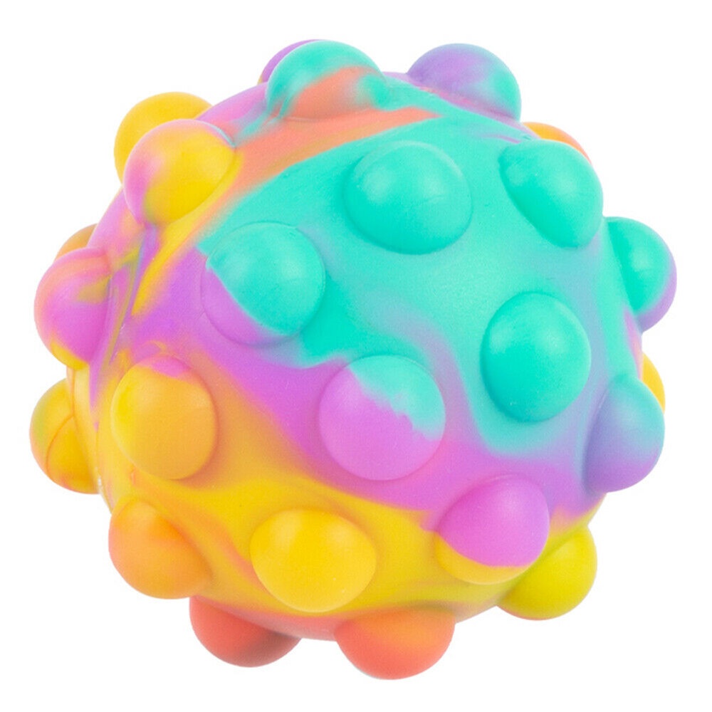 Mainan Bola Fidget Pop it 3d Untuk Interaksi Orang Tua Dan Anak-C
