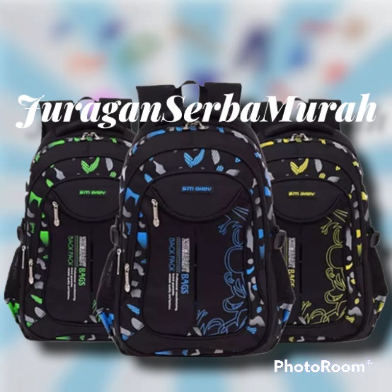 Tas Ransel Sekolah Anak SD-SMP SMA Ukuran Besar Murah