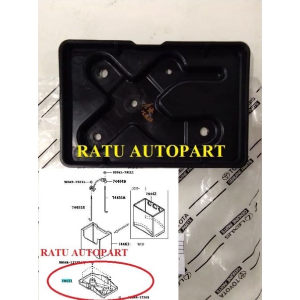 Cover Tatakan Aki Bagian Bawah All New Avanza Xenia 2016-2018