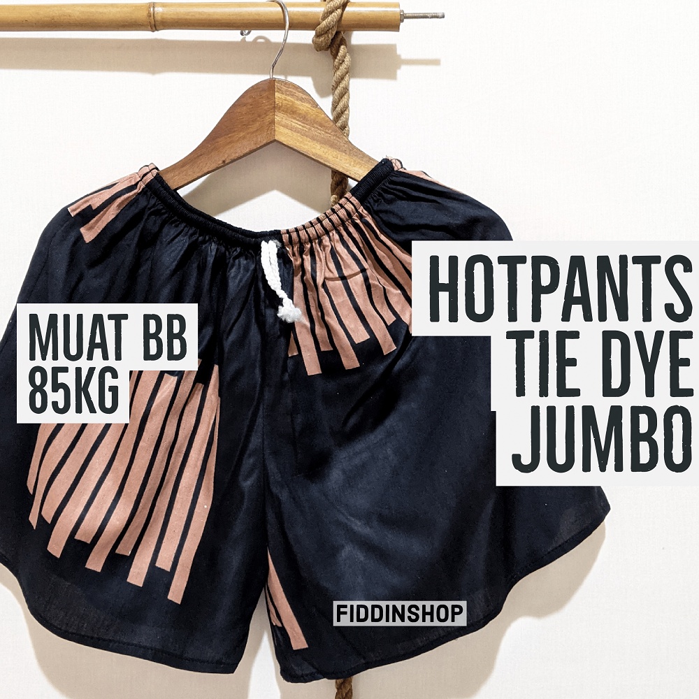 Hot Pants Jumbo Wanita Pria Dewasa Hotpants Rayon Big Size