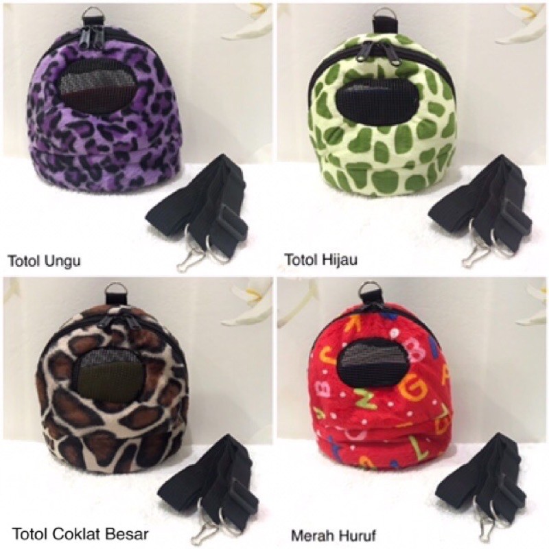 KUCCI CARRY POUCH KUCCI BAG MOTIF TAS SUGAR GLIDER POUCH SUGAR GLIDER TAS HEWAN MINI TAS HAMSTER