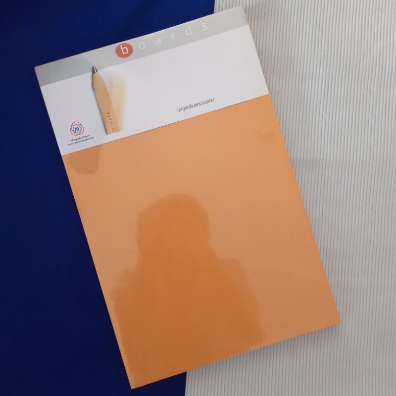 

Kertas Cover Buffalo Oren Boards (Isi 100 lembar)