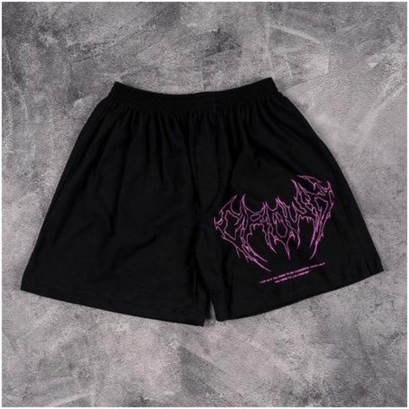 FC - CELANA PENDEK BOXER BLACK MOTIF