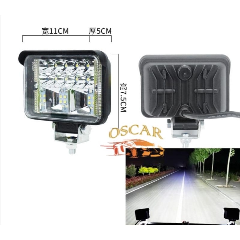 Lampu Tembak Cwl Cree 30 Mata LED 12V&amp;24V Lampu Sorot Foglamp