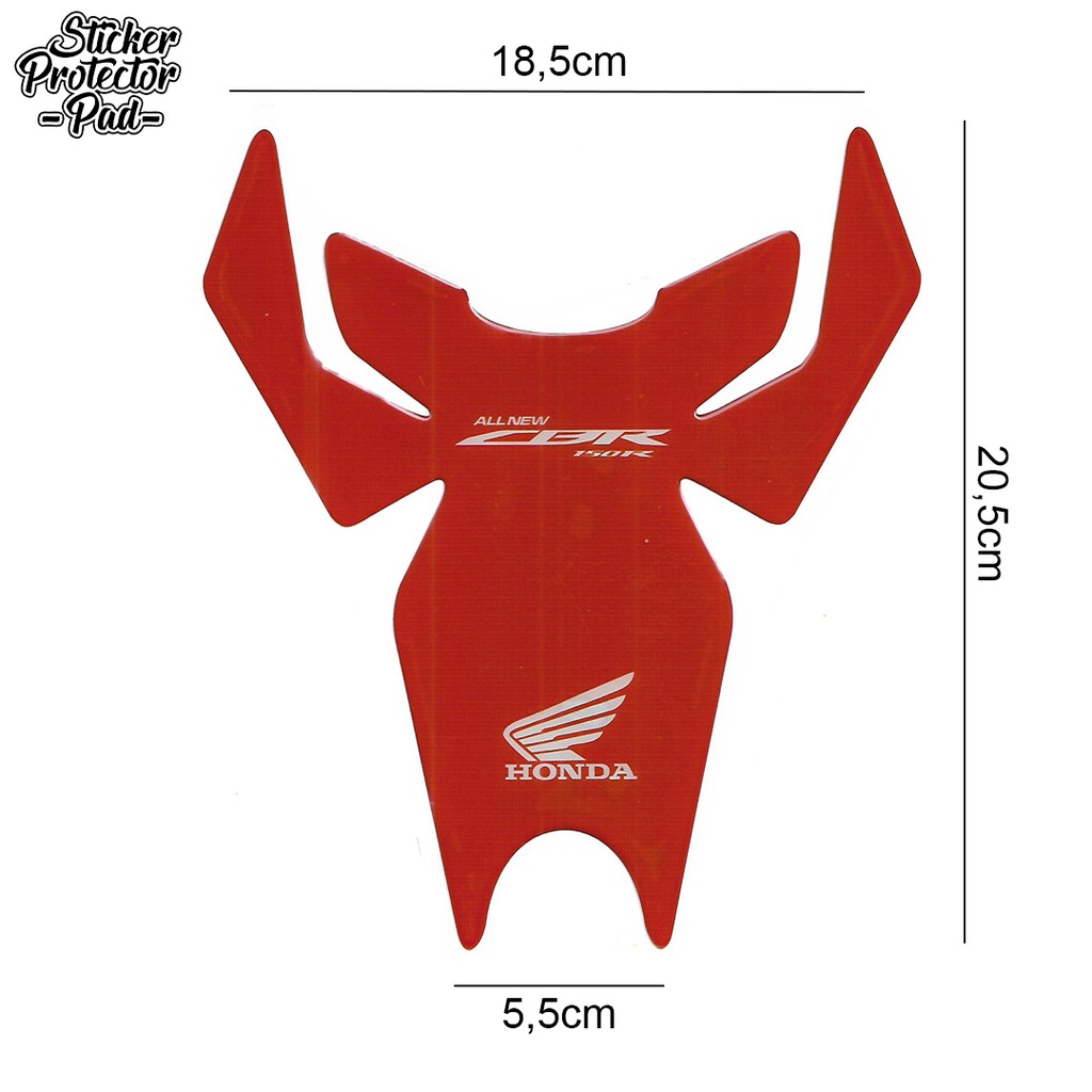 Tankpad Honda cbr 150 new facelift merah