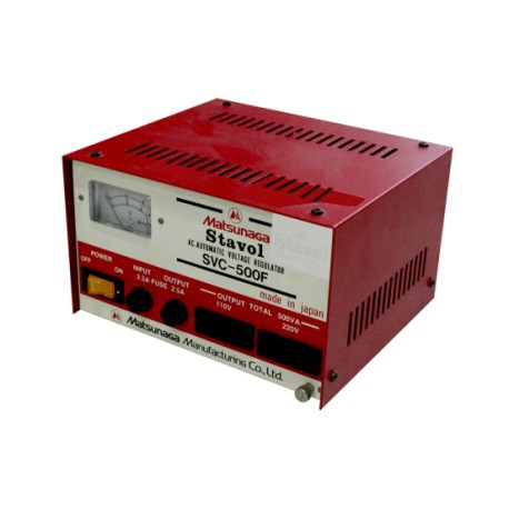 Stavol / Stabilizer Matsunaga SVC-500F - 500W Asli Made In Japan