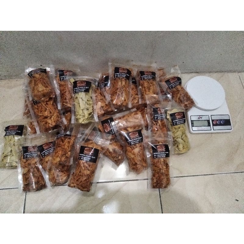 

BASRENG PEDAS DAUN JERUK 65gr kemasan ekonomis
