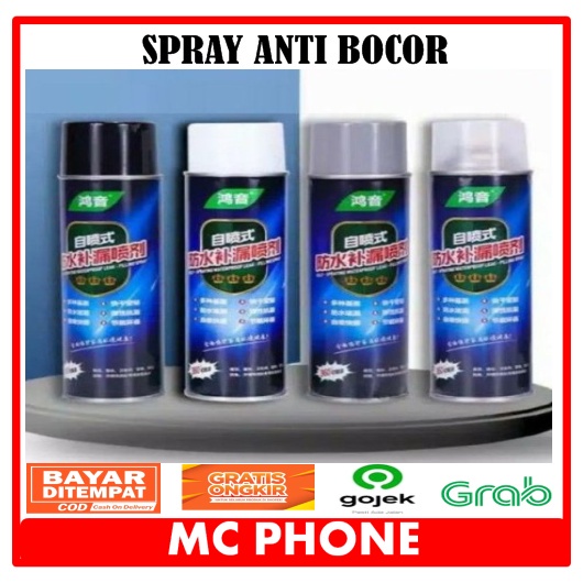 Semprotan Anti Bocor Spray Anti Air dan Karat Waterproof Penambal Genting Genteng Pipa Tembok