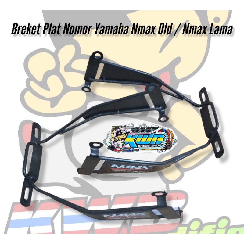 Dudukan Breket Pangkon Tempat Plat Nomer Nmax