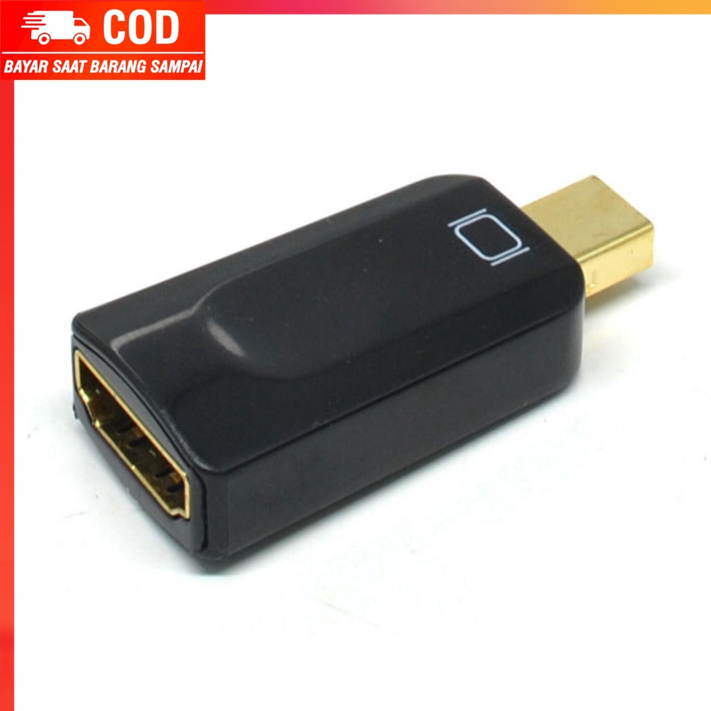 (100% BARANG ORI) EasyVita Mini Display Port to HDMI Switch Head Adapter - MD112