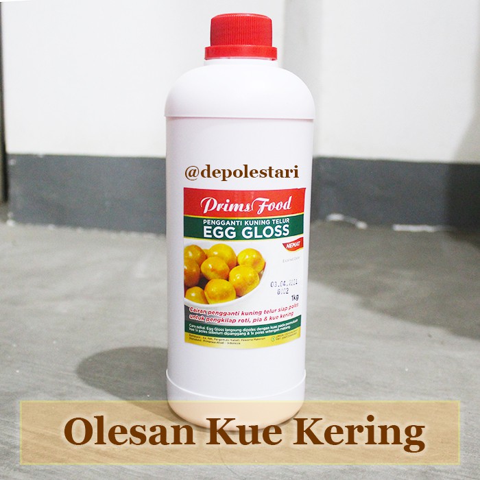 

Prims Food Egg Gloss (Penganti Kuning Telur)