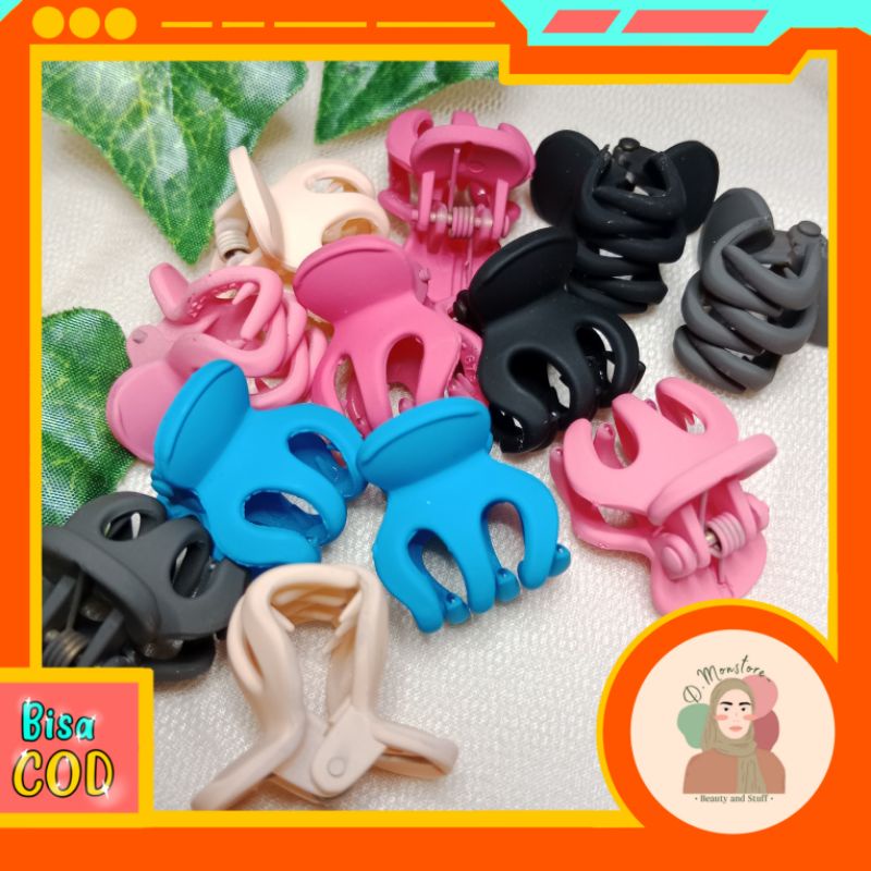 Jepit Rambut Doff Kecil 2 cm || Jedai Rambut Doff Dof Kecil Mini