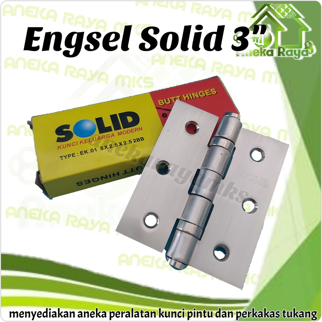 Engsel Solid 3"