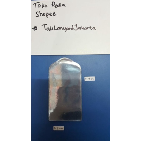 

klm Kantong KTP Bening Ukuran 6x9 ISI 100 , Plastik Mika Micron 0,15