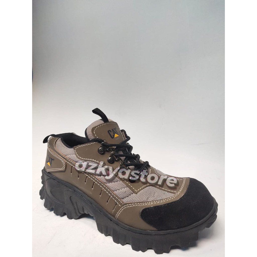 SEPATU PRIA SAFETY UJUNG BESI SEPATU CATERPILLAR