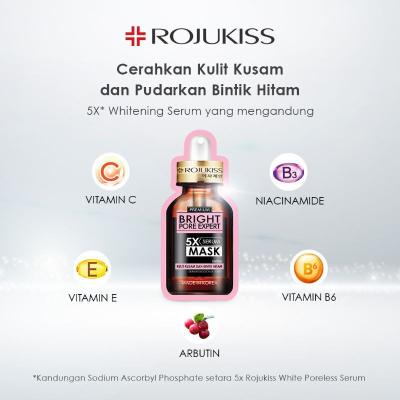 ⭐️ Beauty Expert ⭐️ ROJUKISS Premium 5X Serum Mask 25ml