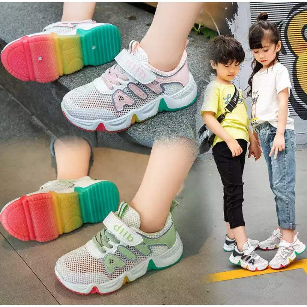 DCAL SEPATU SNEAKERS ANAK AS126