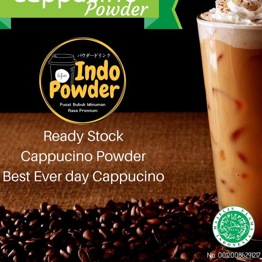 

[COD]12.12 Bubuk Minuman Cappucino 1 Kg / Bubuk Cappucino / Cappuccino Powder Termurah