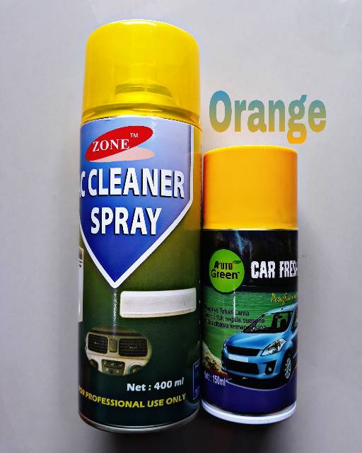 Paket AC Cleaner Spray plus Pengharum Ruangan &amp; Mobil Car Freshener