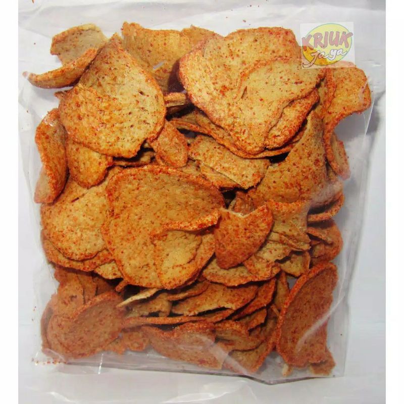 

basreng iris bulat pedas 100gr & 200gr & 250gr