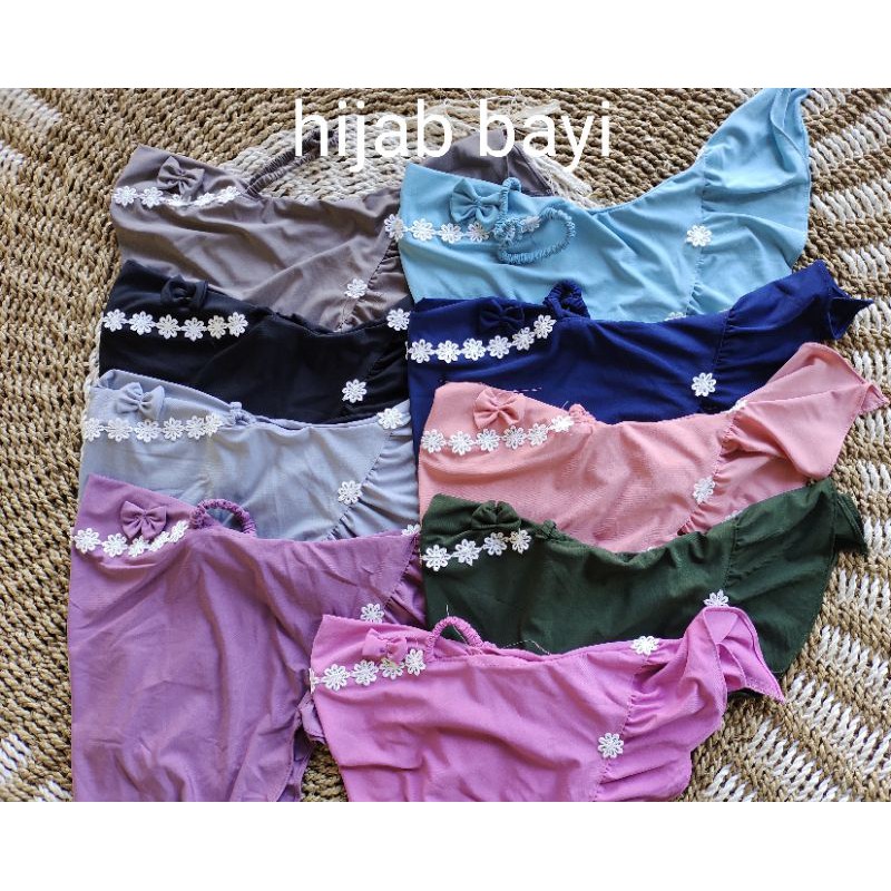 hijab bayi / hijab bayi Jersey / hijab bayi lucu / hijab bayi bunga