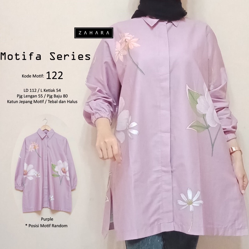 MOTIFA SERIES BY ZAHARA/kemeja Motif premium