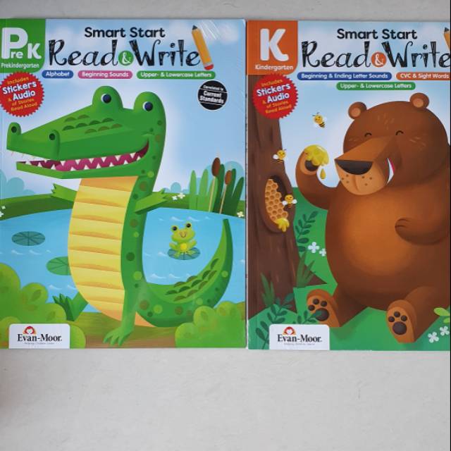

Smart start Read and Write workbook kindergarten