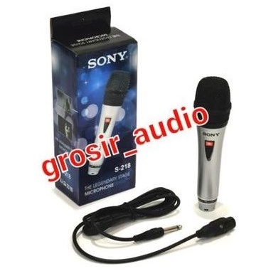 MIC KABEL SONY 218 ,MIC SONY SN218 ,MICROPHONE SONY S218 ,MIC MURAH ,MIC SONY