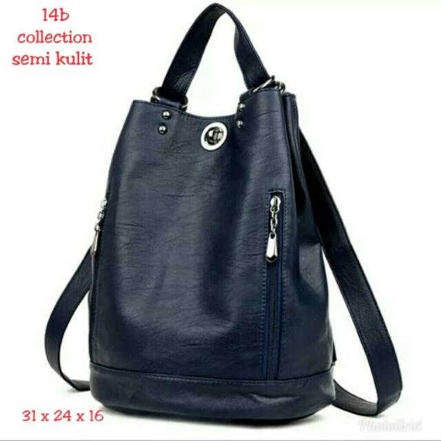 Backpack kunstud tas ransel wanita mewah harga murah