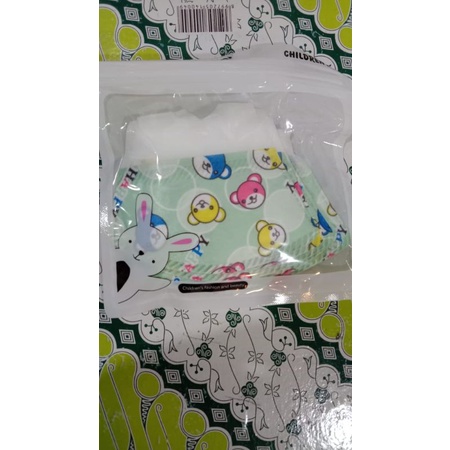 Masker duckbill anak harga/pax isi 10 pcs