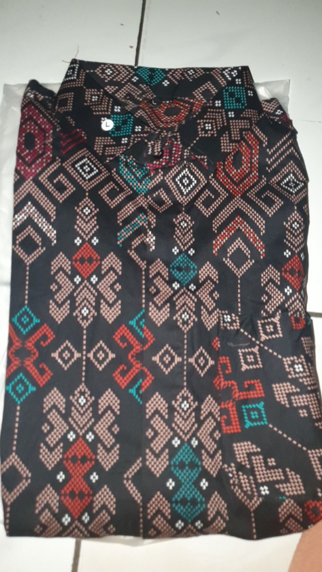 Kemeja Batik Songket Pria Dewasa Lengan Panjang Premium