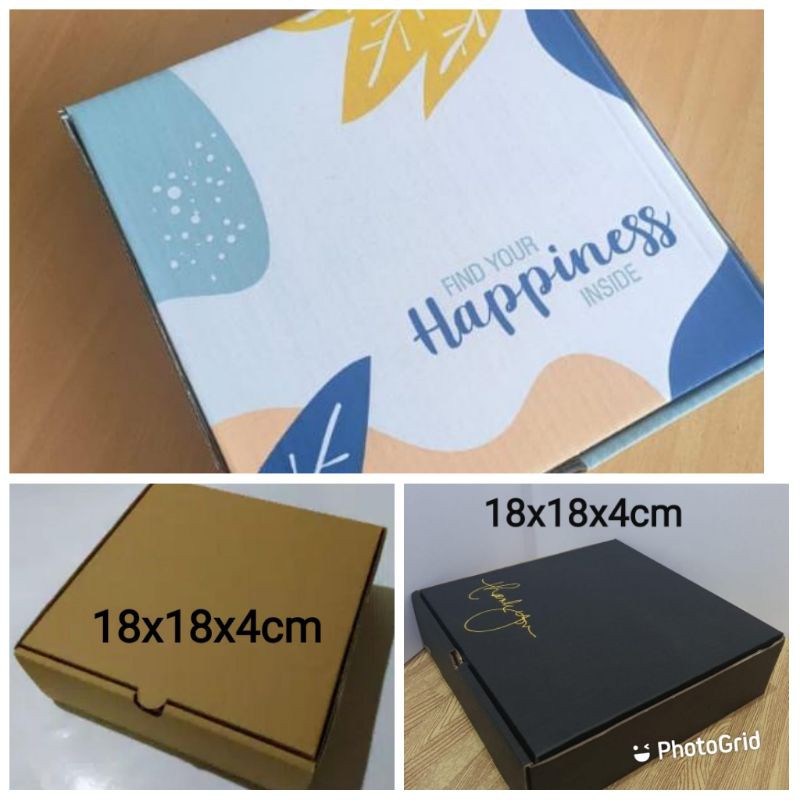 

Box Pizza18x18x4cm /Kardus/Karton