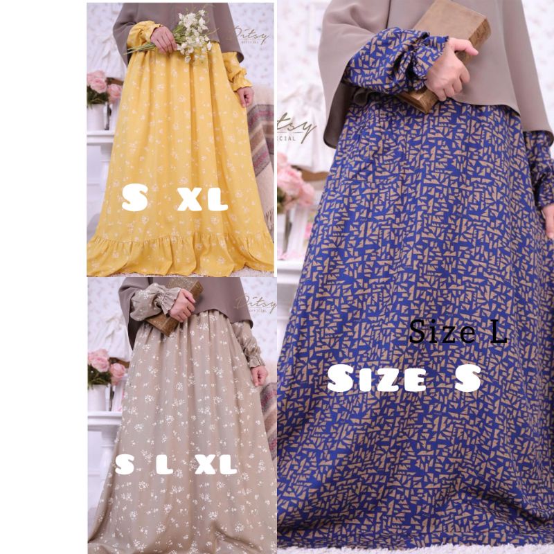 DITSY JUNI VAIA YELLOW, VAIA TAUPE, LURIN BLUE