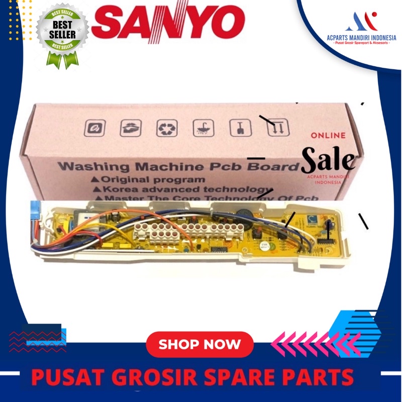 Modul mesin cuci SANYO ASW 85HT ASW 76HT ( XQB46- 366A )