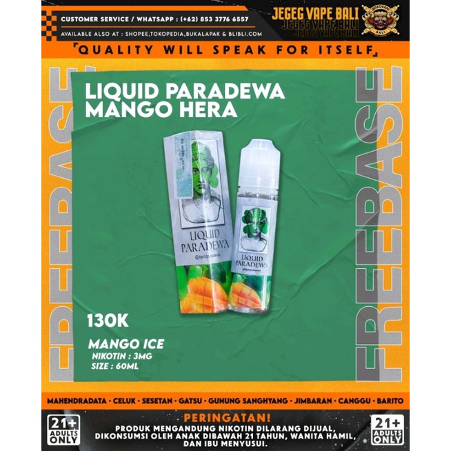 Jual Liquid Paradewa Mangga 60ml | Shopee Indonesia